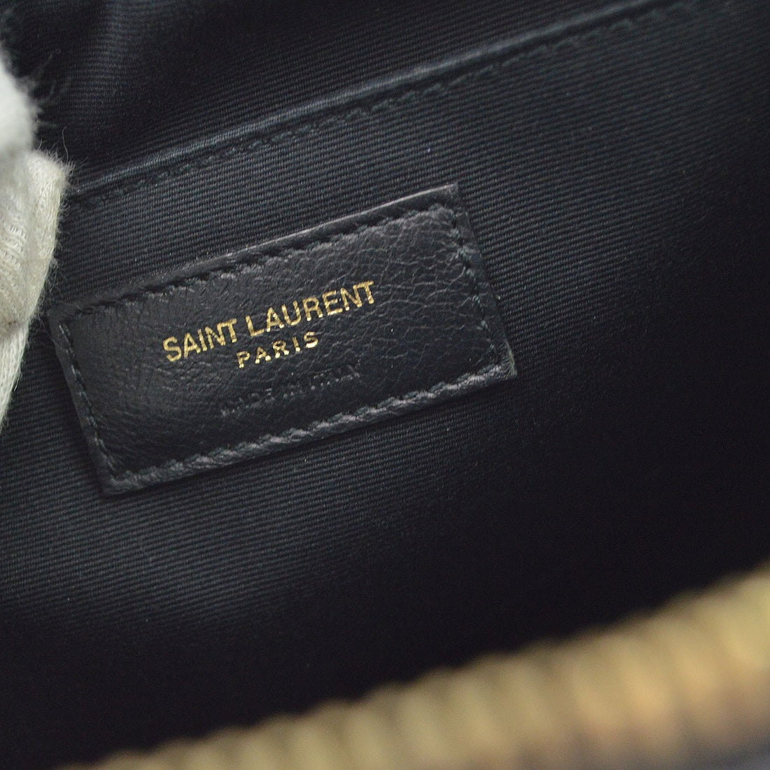 Saint Laurent Black Camera Shoulder Bag Vintage