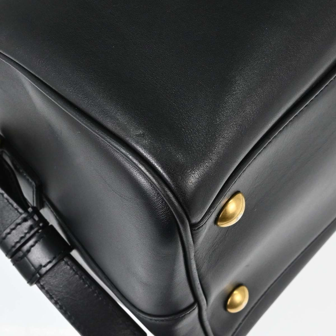 Saint Laurent Classic Duffle 6 in Pelle Blu Navy Vintage