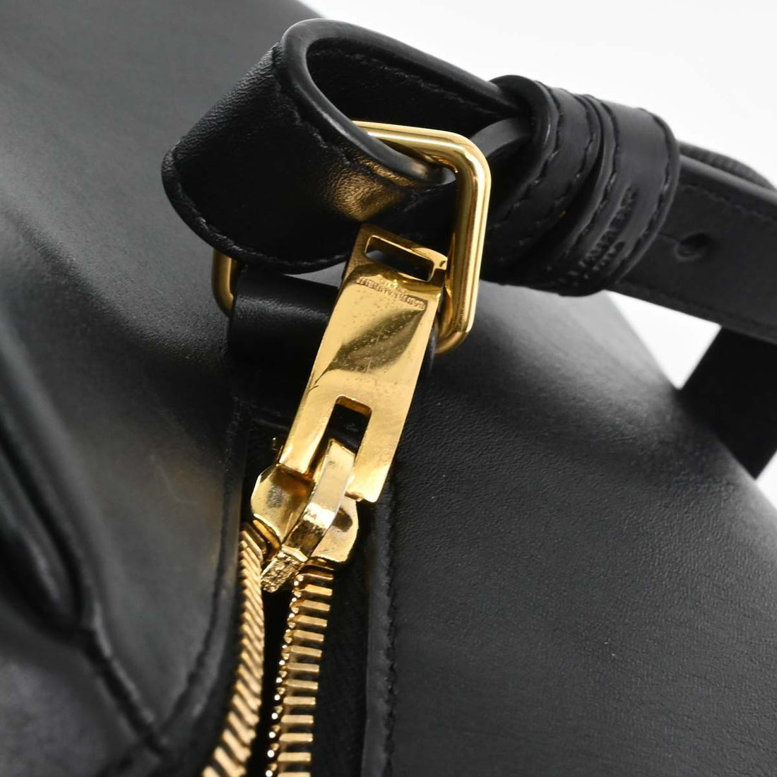 Saint Laurent Classic Duffle 6 in Pelle Blu Navy Vintage
