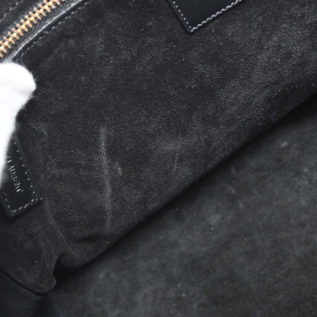 Saint Laurent Classic Duffle 6 in Pelle Blu Navy Vintage