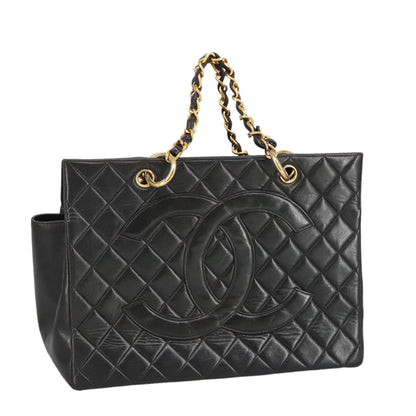 CHANEL Matelasse Chain Hand Bag Nera Originale | Borsa a Mano Oro