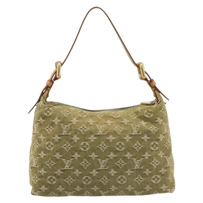 Louis Vuitton Denim Buggy PM Shoulder Bag Khaki Authentic yk20636V - photo 3