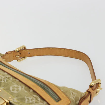 Louis Vuitton Denim Buggy PM Shoulder Bag Khaki Authentic yk20636V - photo 8
