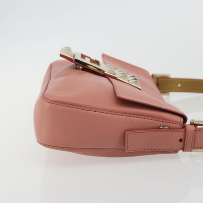FENDI Studs Baguette Bag Pelle Rosa Originale | Mamma Baguette Borchie