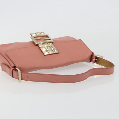 FENDI Studs Baguette Bag Pelle Rosa Originale | Mamma Baguette Borchie