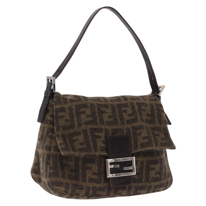 FENDI Zucca Baguette Bag Lana Marrone Originale | Mamma Baguette Vintage