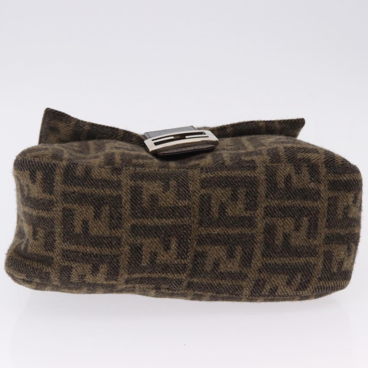 FENDI Zucca Baguette Bag Lana Marrone Originale | Mamma Baguette Vintage