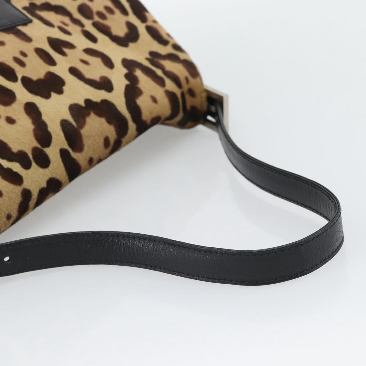 FENDI Mamma Baguette Bag Harako Pelle Cavallino Marrone Originale