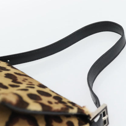 FENDI Mamma Baguette Bag Harako Pelle Cavallino Marrone Originale