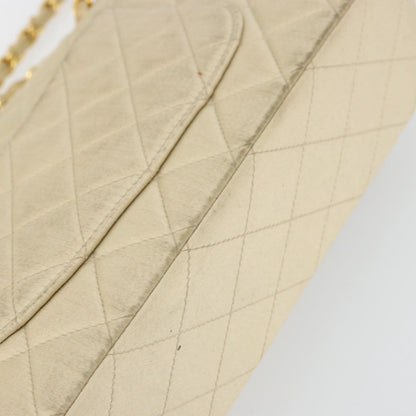 CHANEL Double Flap Matelasse 25 Bag Raso Beige Originale | Catena Oro
