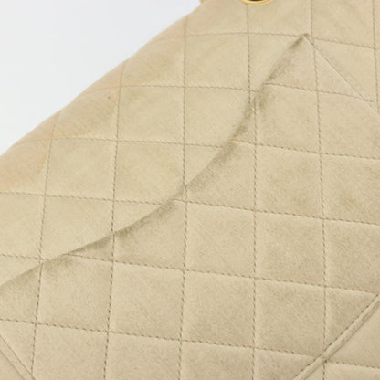 CHANEL Double Flap Matelasse 25 Bag Raso Beige Originale | Catena Oro
