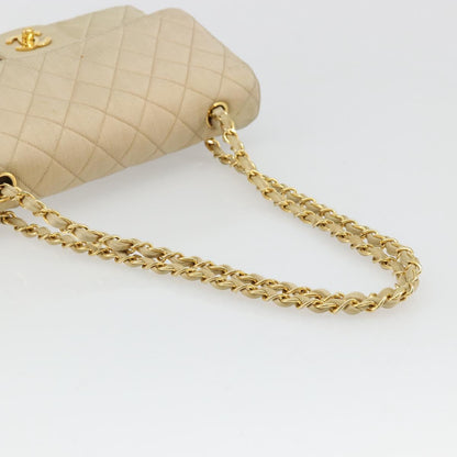 CHANEL Double Flap Matelasse 25 Bag Raso Beige Originale | Catena Oro